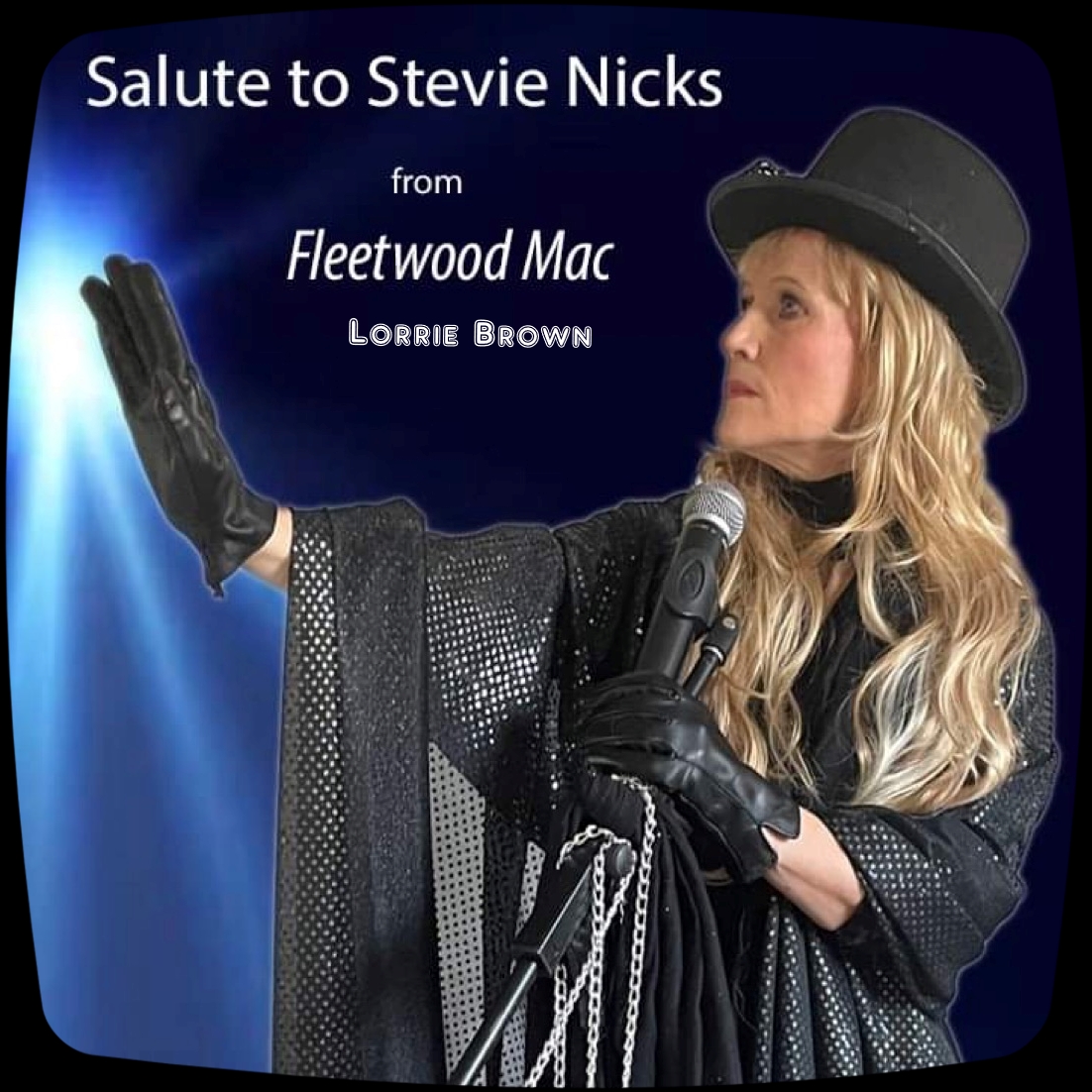 Lorrie Brown as Stevie Nicks of Fleetwood Mac South Yorkshire